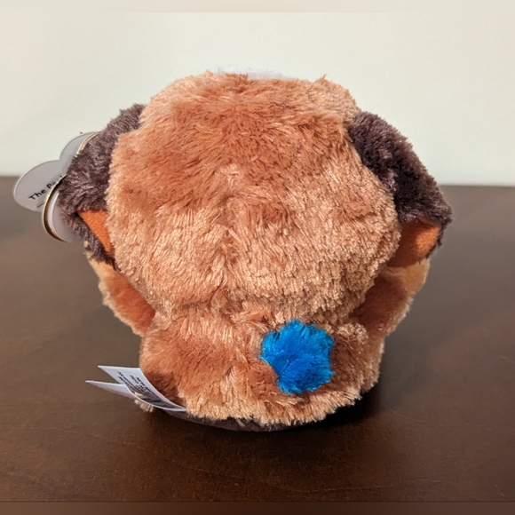 TY Peek A Boos Pups Phone Holder Beanie Boo New Plush Dog Brown - Picture 5 of 8
